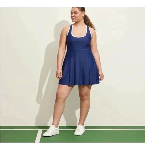 NWT Prince Pickleball Women's Cross-Back Pleated Dress XXL - Picture 2 of 3